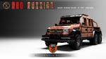 Mercedes-Benz G63 AMG 6x6 Red Russian by Dartz 2014 года